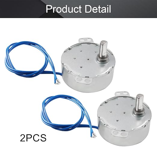 Fielect 2Pcs Synchronous Motor AC 110V 2.5-3RPM Turntable Motor CW/CCW - Image 7