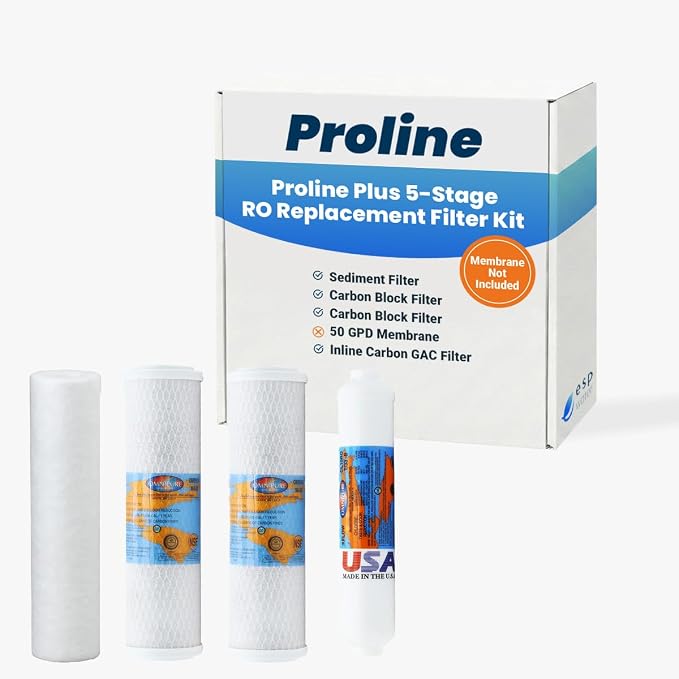 Proline Plus Filter Replacement Kit – One-Year Cartridge Bundle by espwaterproducts