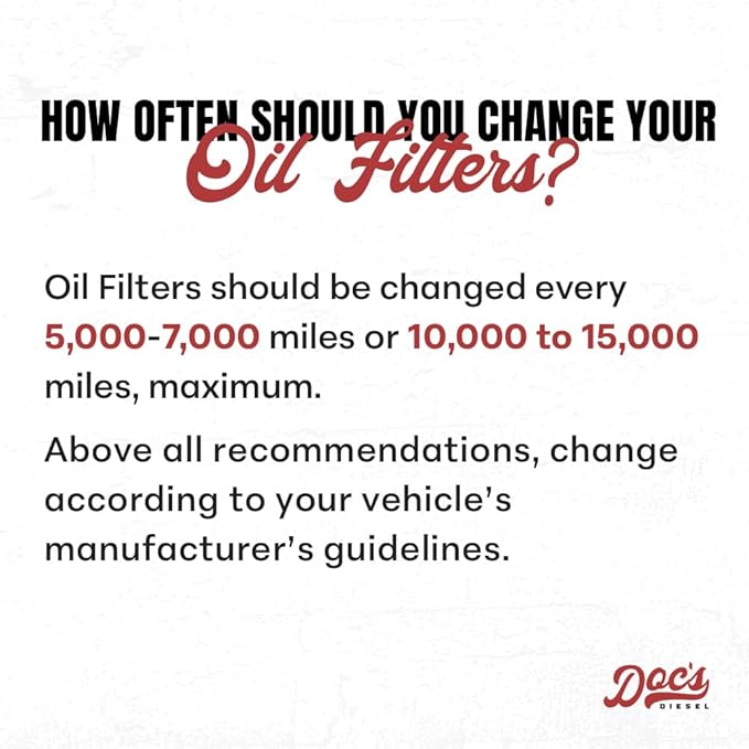 Doc's Diesel Oil Filter D11715 | Compatible - Image 5