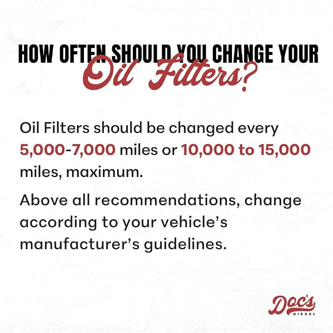 Doc's Diesel Oil Filter D4872 | Compatible - Image 5