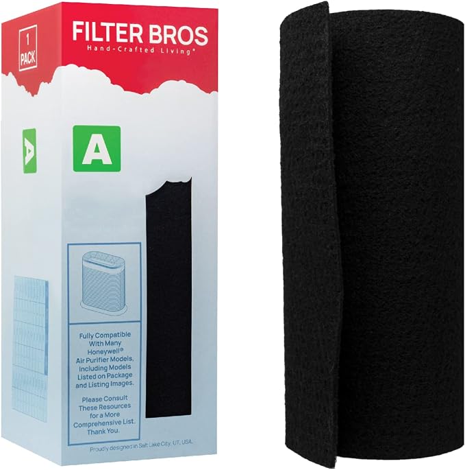 Filter Bros HRF-AP1 Cut to Fit Activated Carbon Roll Replacement Fits Honeywell by FilterBrosHand-CraftedLiving