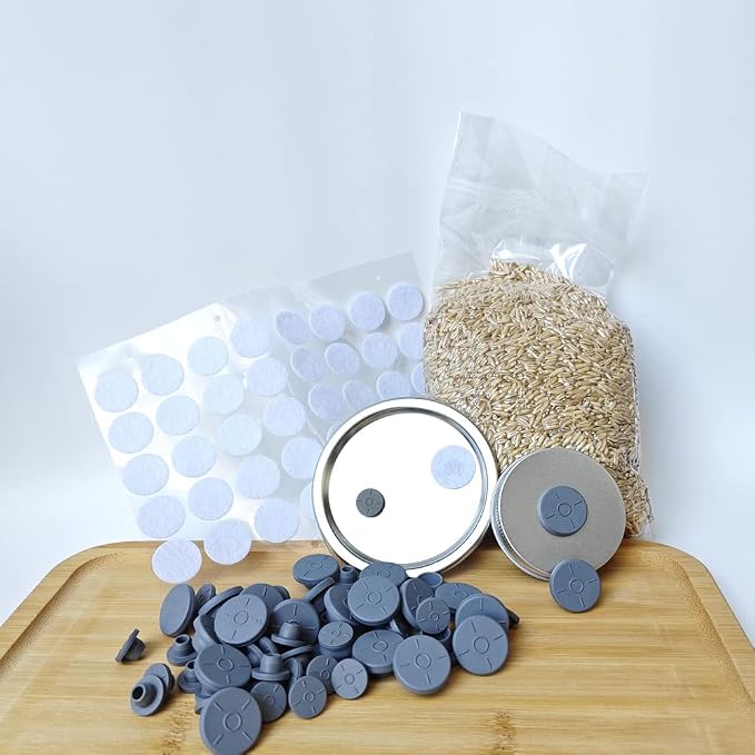 100PCS Self Healing Injection Ports and 120PCS Synthetic Filter Stickers - Image 3