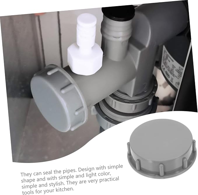 DOITOOL 6-Piece Drain Plug Caps Set 1.5 2 Waterproof Household Drainer Covers - Image 6