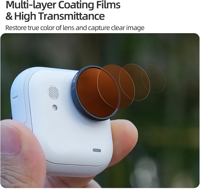 ND32/PL Filter Compatible with Insta362 GO Ultra Camera ND Lens Filter - Image 5