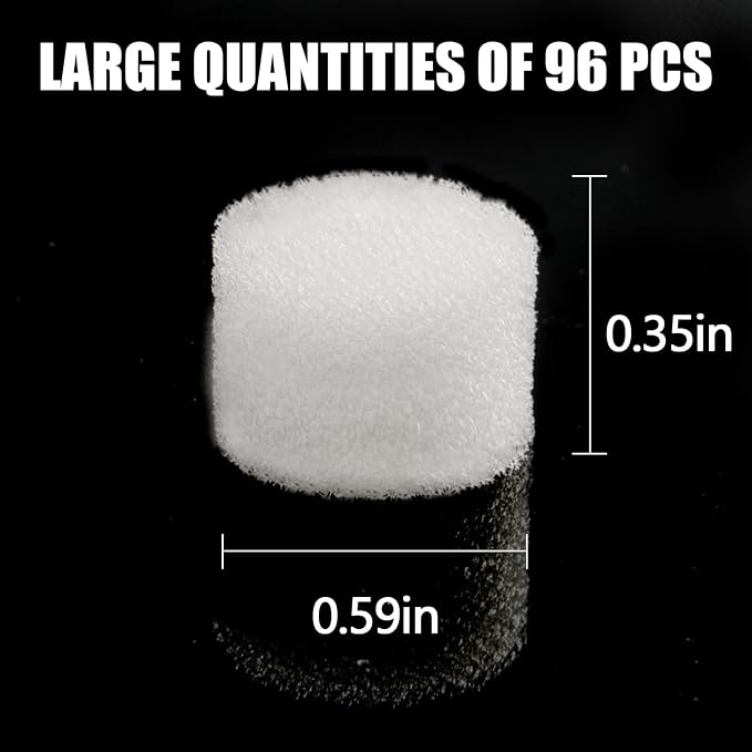 Boao 96 Pcs Nebulizer Filters Replacement Air Filter Sponge - Image 2