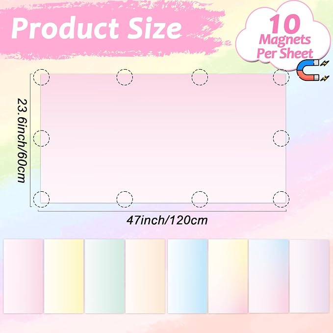 8Pcs Fluorescent Light Covers - Image 2