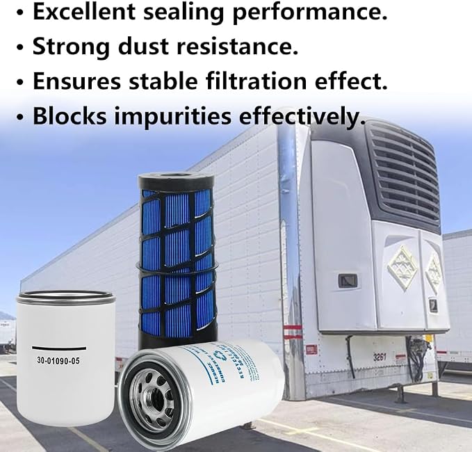 2SET 30-00471-20 30-01090-05 30-00463-00 Air/Oil/Fuel Filter Maintenance - Image 2