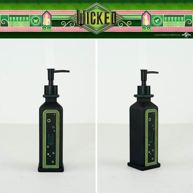 Collectibles Wicked Soap/Lotion/Hand Sanitizer Resin Pump Dispenser, 10.01 Ounces, (Officially Licensed Product) by Franco