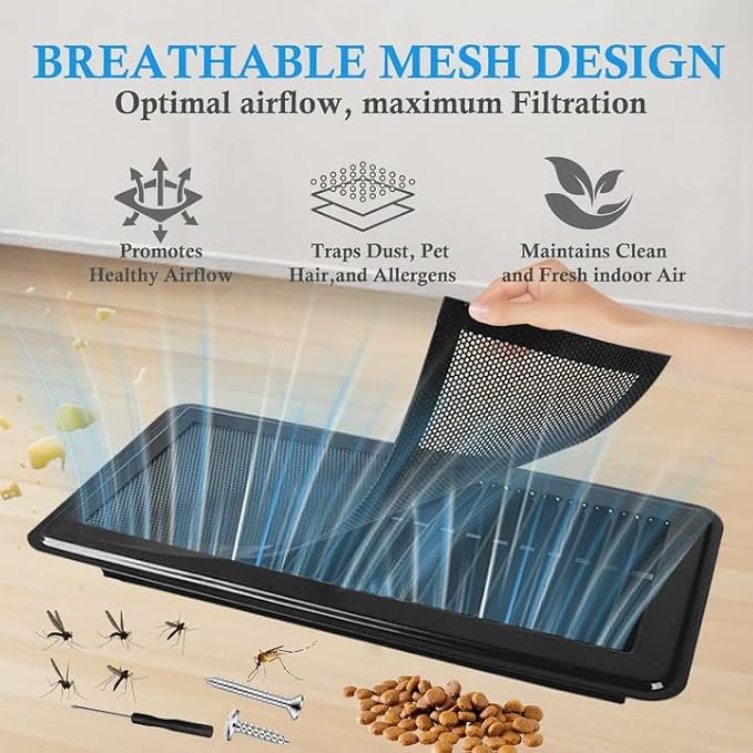 Mesh Vent Cover4 Pack, Magnetic Mesh Vent Covers - Image 2