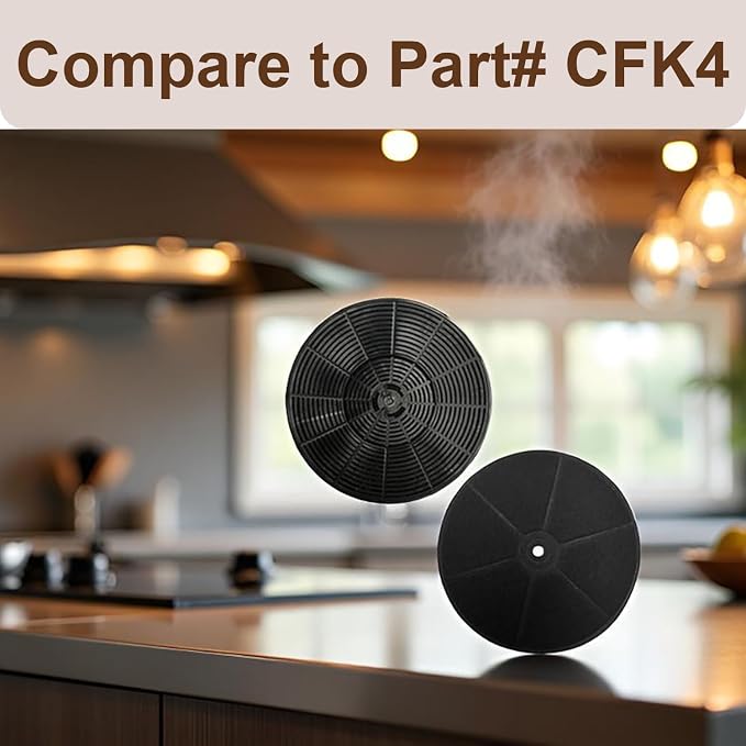 2 Pack CFK4 Carbon Filters Compatible - Image 4