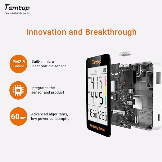 Temtop Air Quality Monitor - Image 3