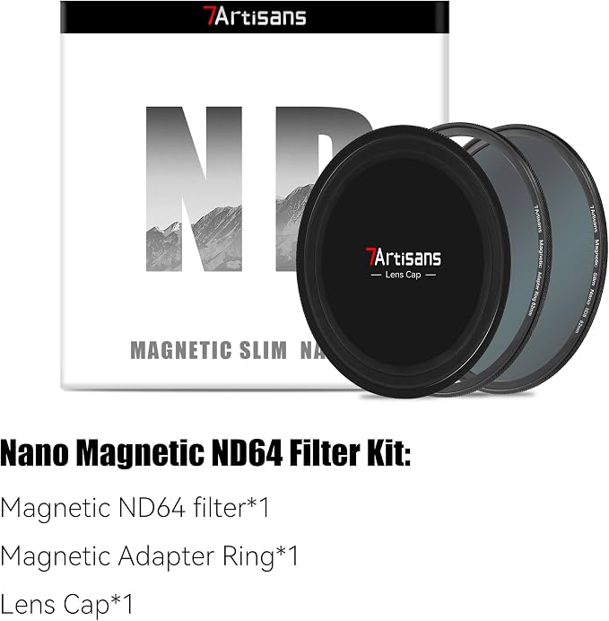 7artisans Nano Magnetic Filter UV Filter ND Light Reduction Filter/CPL - Image 5