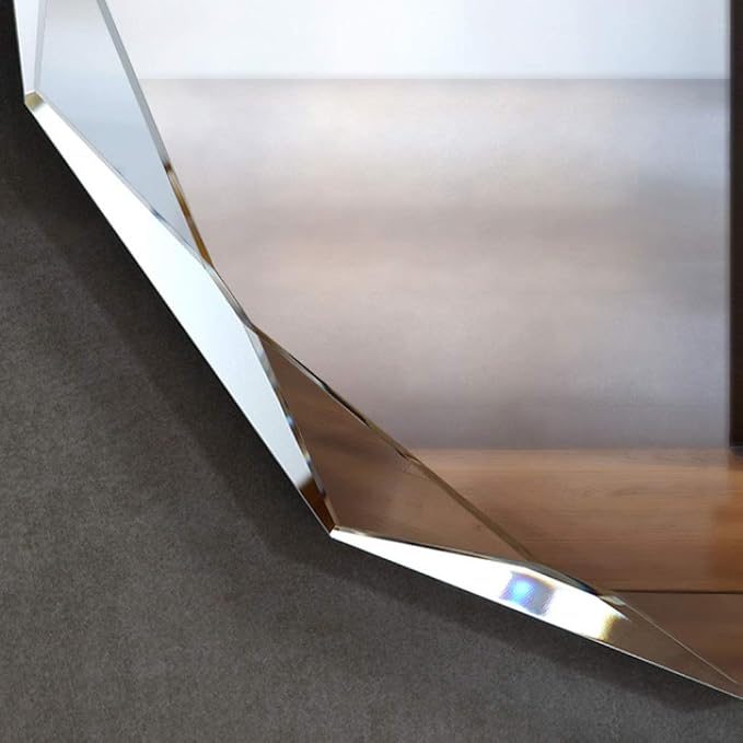 LED Bathroom Mirror with Lights and Demister Pad Wall Mounted Touch Sensor - Image 2