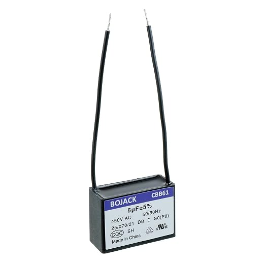 BOJACK CBB61 5uF 450V AC Ceiling Fan Starting Capacitor - Image 3