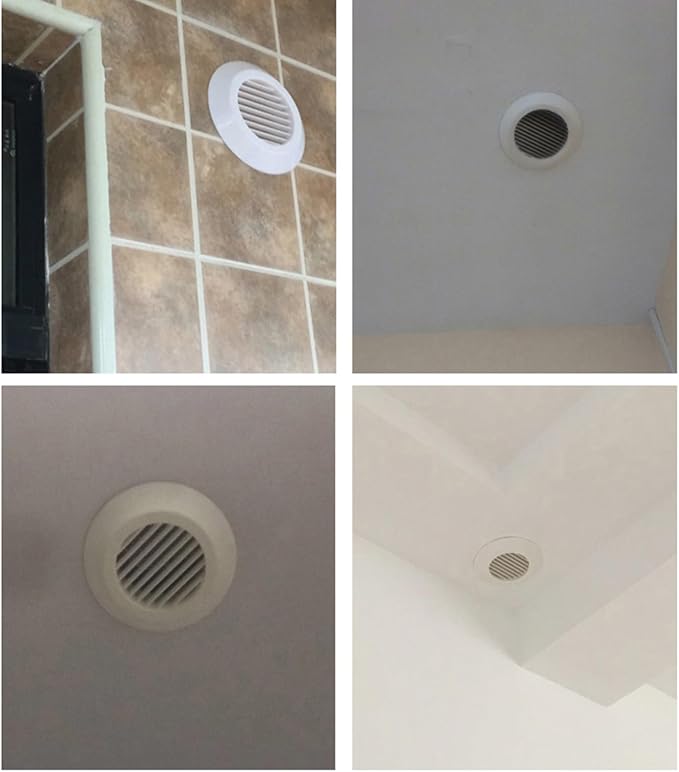 Round Fresh Air System Accessories, 200mm ABS Material, High-Efficiency - Image 3