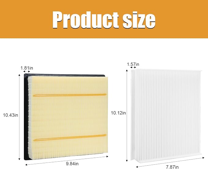 7C3Z-9601-A Engine Filter and FL3Z19N619A Cabin Air Filter Set Replacement - Image 5