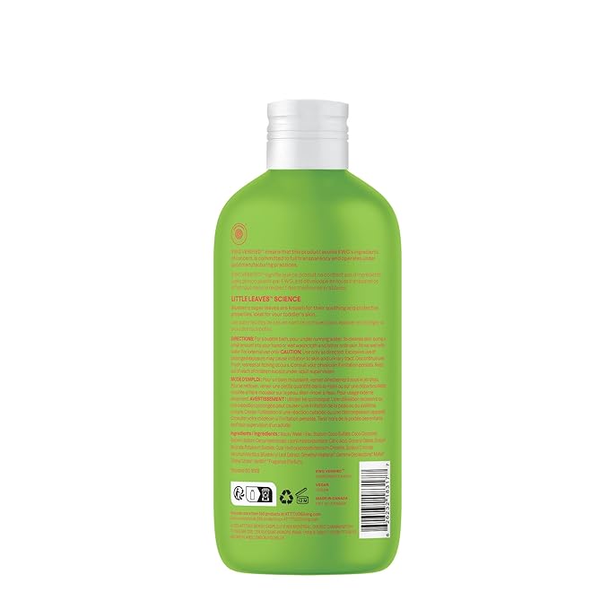 Attitude Bubble Wash for Kids, EWG Verified Bubble Bath, Hair Shampoo and Body Soap, Dermatologically Tested, Plant- and Mineral-Based, Vegan, Watermelon & Coco, 16 Fl Oz (Pack of 6)