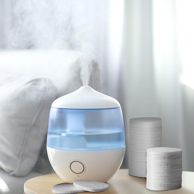 Maitys 50 Pieces Humidifier Essential Oil Pads Air Purifier Replacement Refill - Image 4