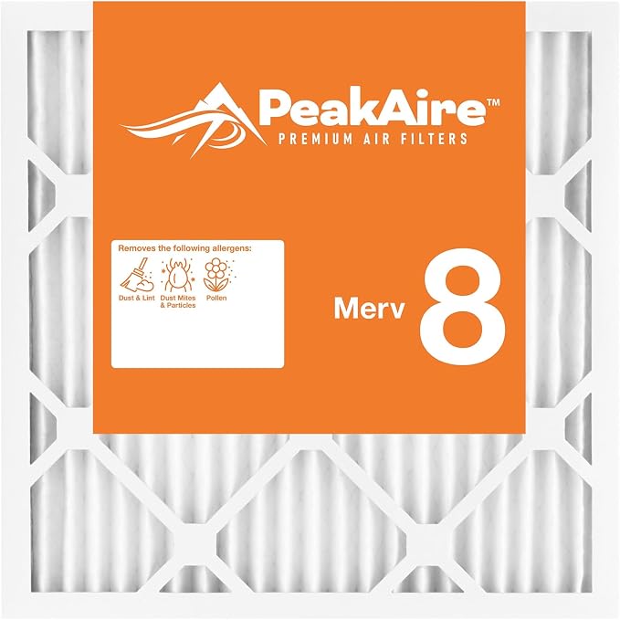 Merv 8 Basic 24" x 24" x 1" Air Filter by PeakaireFIlters