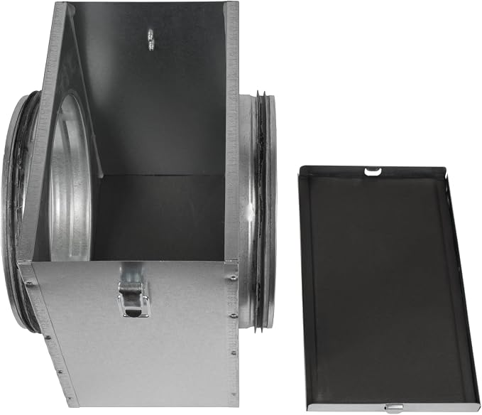 Repa Market 8" Duct Air Filter Box – Galvanized Steel Inline Dryer Filter - Image 9