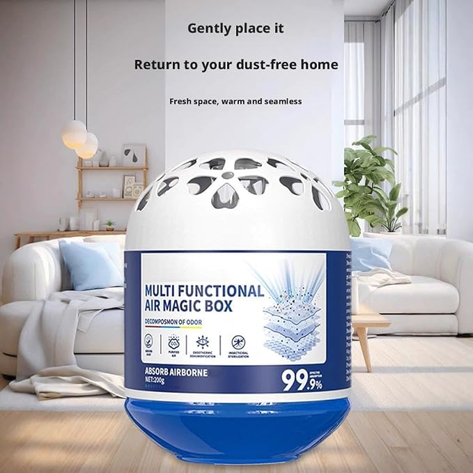 Indoor Air Purification Dust Removal Magic Box, Mutomatic Dust-Sucking Dusts - Image 4