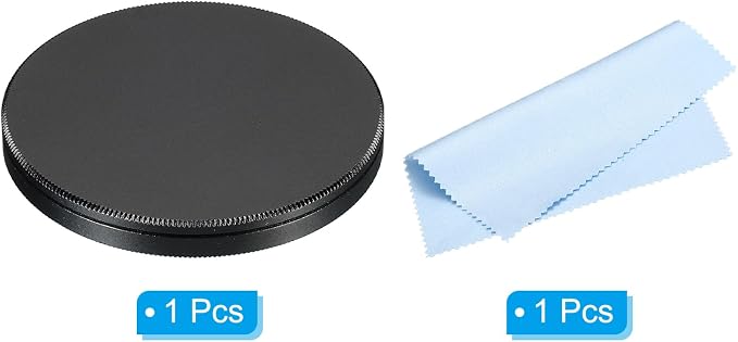 PATIKIL 62mm Lens Cap, Camera Lens Cap Cover Universal Lens Filter Stack Cap - Image 3