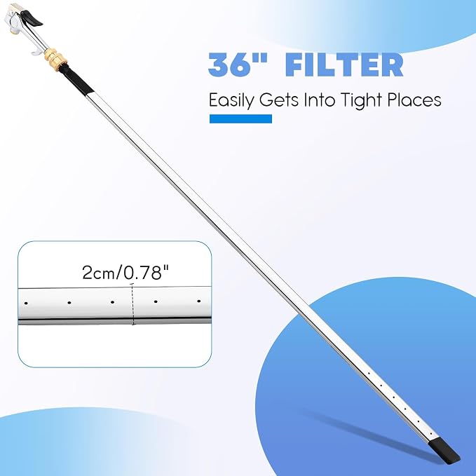 32" Air Filter, Radiator Cleaning Wand - Image 2
