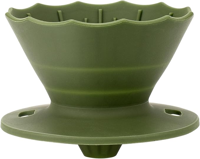 MERMOO YILAN Collapsible Coffee Dripper, Silicone Pour Over Coffee Filter Holder by MERMOOYILAN