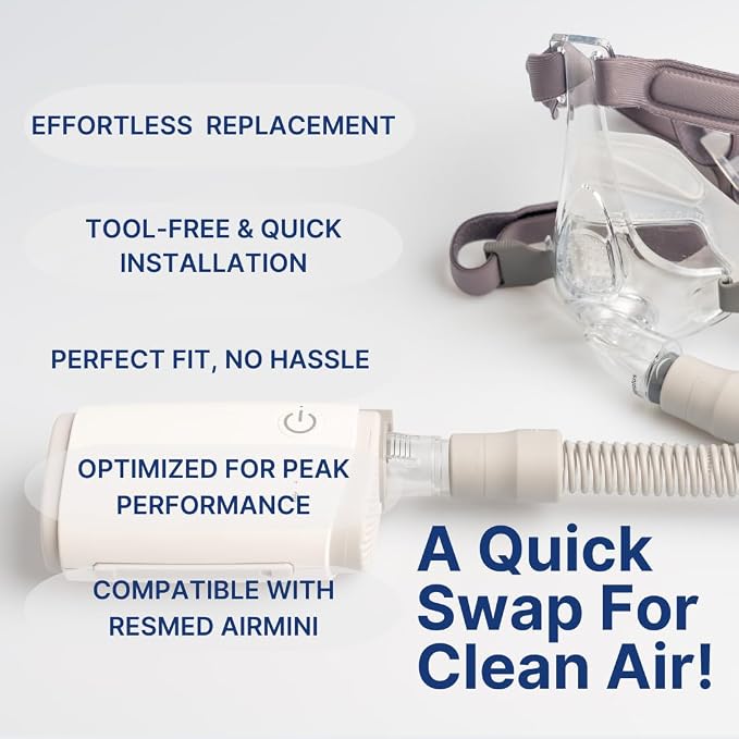 Snugell AirMini CPAP Filters – 6-Pack – Compatible - Image 3
