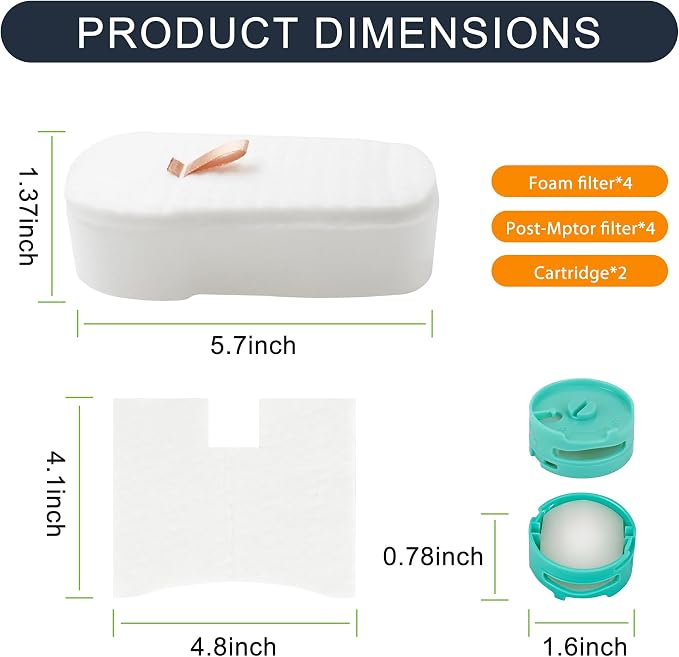 HZ700 Replacement filter for shark PowerFins HairPro Odor Vacuum HZ702 HZ700 - Image 5