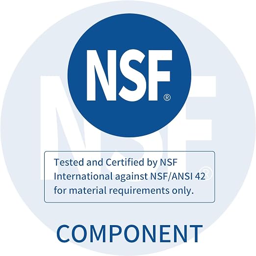 RV Inline Water Filter with Flexible Hose Protector, Certified by NSF to Reduce - Image 7