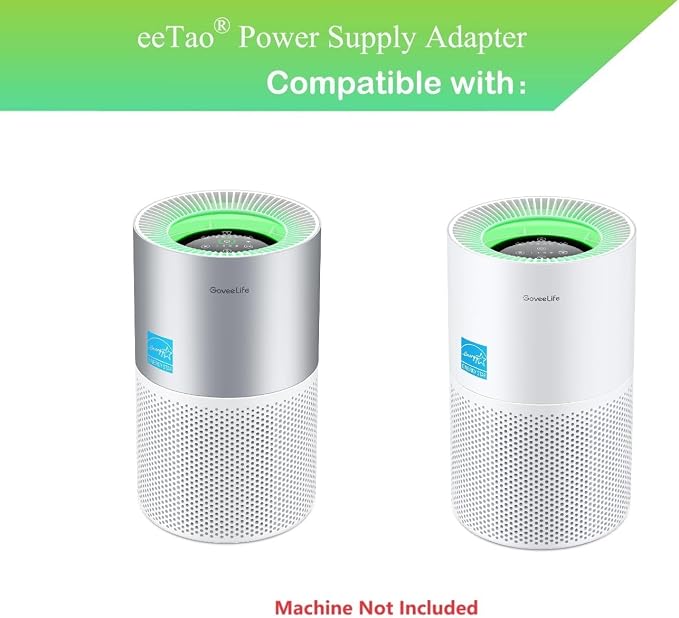 24V Adapter for GoveeLife H7129 H7128 H7122 Air Purifier Home PM2.5 Sensor - Image 2