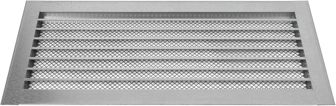 Repa Market 20" x 8" Inch Galvanized Steel Black Soffit Air Vent Cover - Image 7