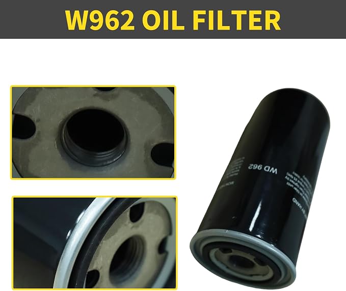 W962 Oil Filter for 25HP-60HP Screw Air Compressor, Industrial Screw Air - Image 5