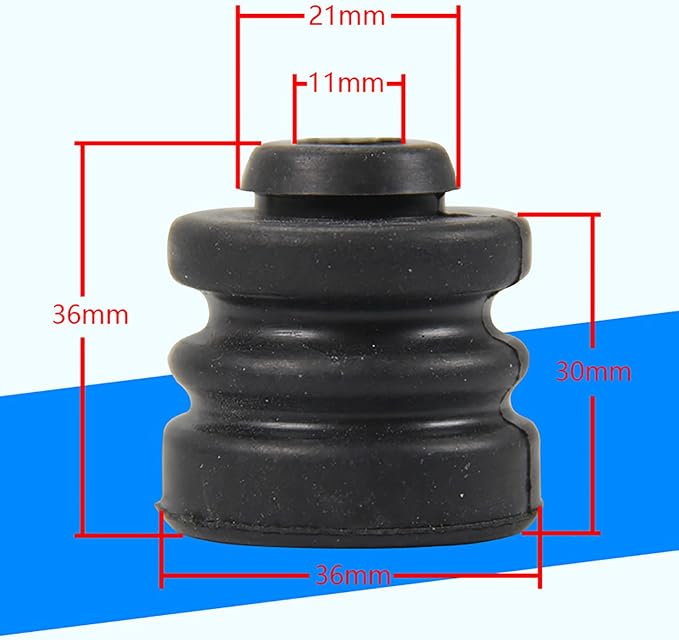 3 Pack Air Conditioner Compressor Pads Universal Anti-Vibration Rubber Pad - Image 2