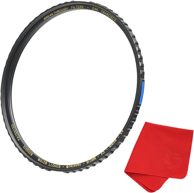49mm X4 UV Filter for Camera Lenses by Breakthrough+Photography