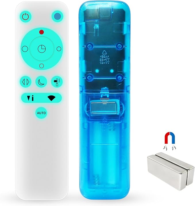 Upgrade Glowing Remote Control Replacement No Setup by LUNOAOA
