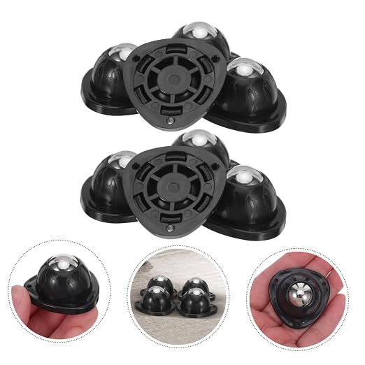 BESTYASH 8pcs 360° Swivel Stainless Steel Casters - Image 9