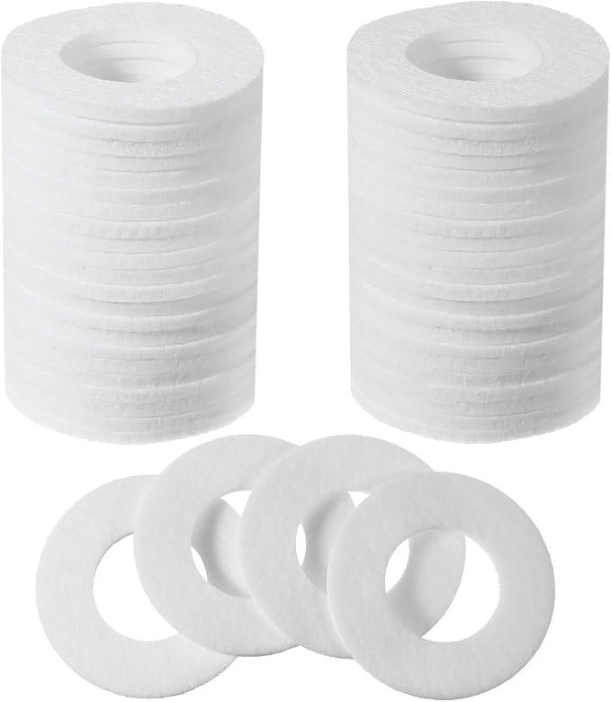 30 Pack Diffuser Refill Pads, Mini Unscented Aroma Pads Essential Oil Perfumes by Unknown