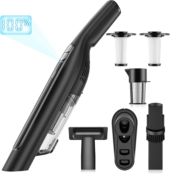 Handheld Vacuum Cordless, 24KPA High Power Car Vacuum - Image 8