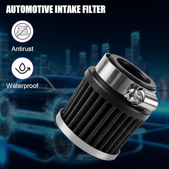 Zpana Car Air Intake Filter, Hight Flow Performance Auto Crankcase Breather - Image 4