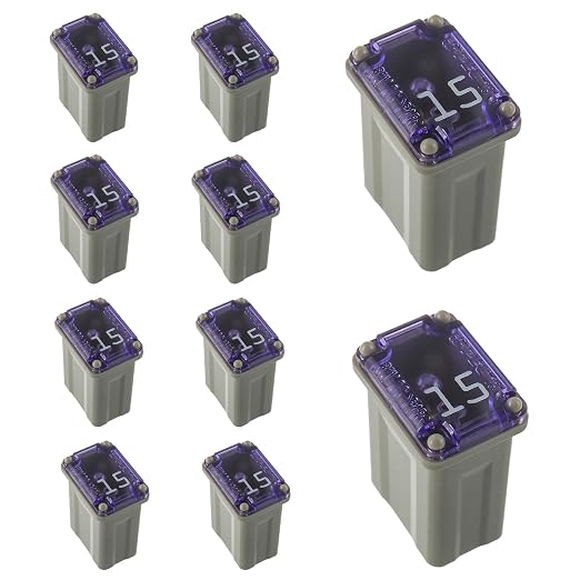 15A 15AMP 32V FMM MCASE 608815 Micro Cartridge Fuses Low-Profile Fuses Kit by EPLZON