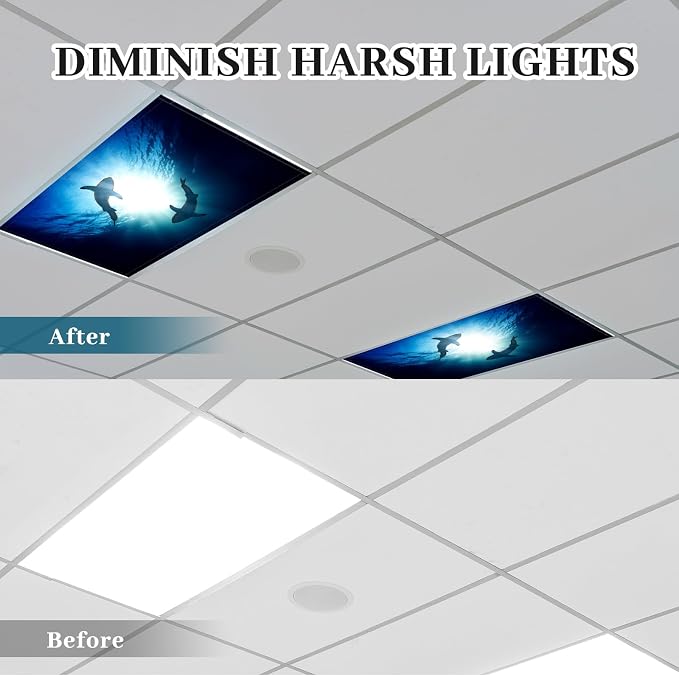 Patelai 4 x 2 Feet Fabric Fluorescent Light Cover - Image 3