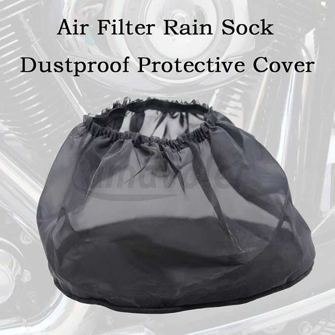 Motorcycle Waterproof Air Filter Rain Sock Dustproof Protective Cover Air - Image 3