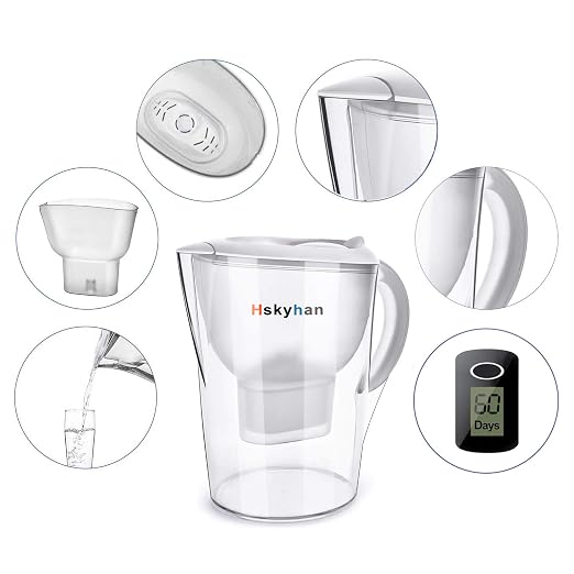 Hskyhan Water Filter Pitcher Alkaline - Image 4