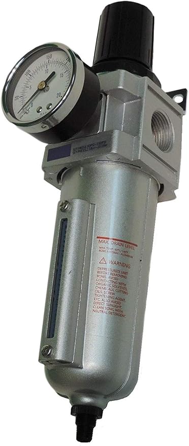 T-H-B CO EDGE INDUSTRIAL Heavy Duty Compressed AIR Filter Regulator Combo - Image 2