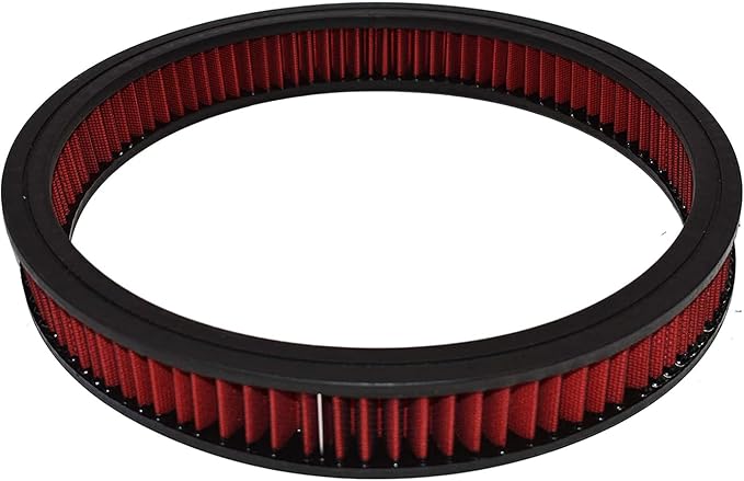 A-Team Performance High Flow Washable & Reusable Round Cotton Air Filter Element - Image 2