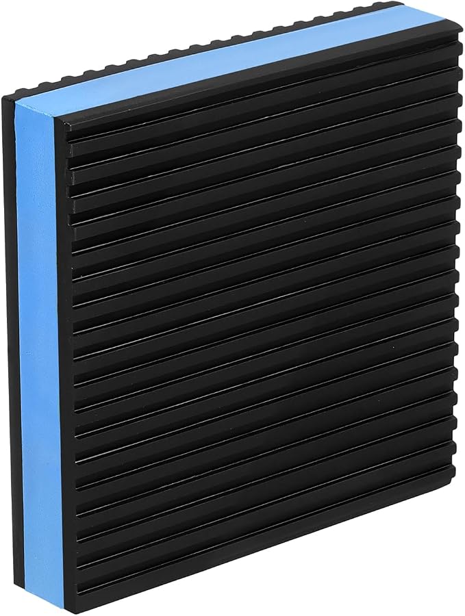 8 Pack 4 x 4 x 7/8 Inch Anti Vibration Pads, Rubber Isolation Pads, EVA Pad - Image 6
