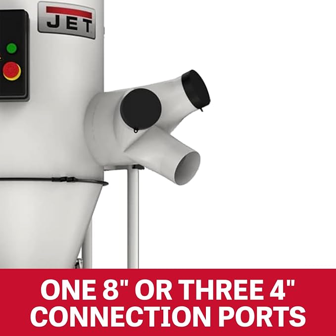 JET Cyclone Dust Collector, 2-Micron Filter, 3 HP, 230V 1Ph - Image 5