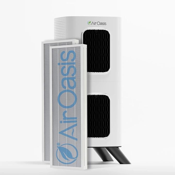Air Oasis Official iAdaptAir 2.0 H13 Replacement Filter Set | Only Compatible by AirOasis